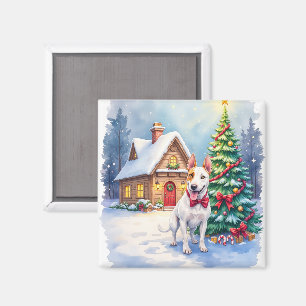 Imã Arte de árvore de Natal da aconchegante casa de Bu