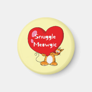 Imã Arte de Canuca Meowgic Engraçada