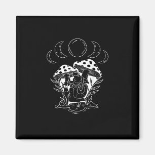Imã Arte de Cogumelo Aesthetic Goblincore e Cottagecor