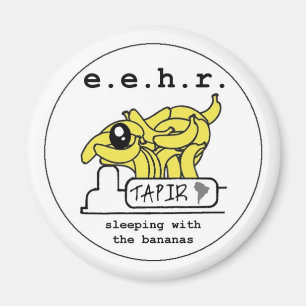 Imã Arte de Desempenho de Banana