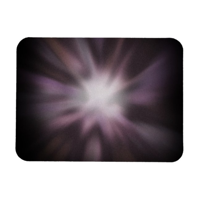 Ímã Arte de Explosão Cósmica (Horizontal)
