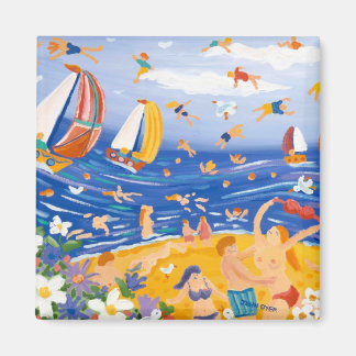 Imã Arte de Fridge: Tratamentos de Beachy