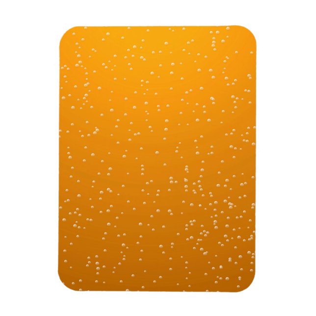 Ímã Arte de fundo de Ale com bolhas minúsculas (Vertical)