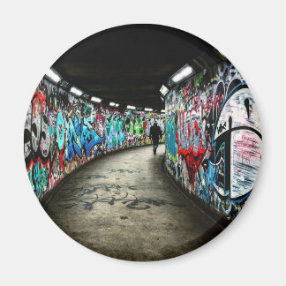 Imã Arte de grafite do metrô