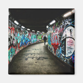 Imã Arte de grafite do metrô