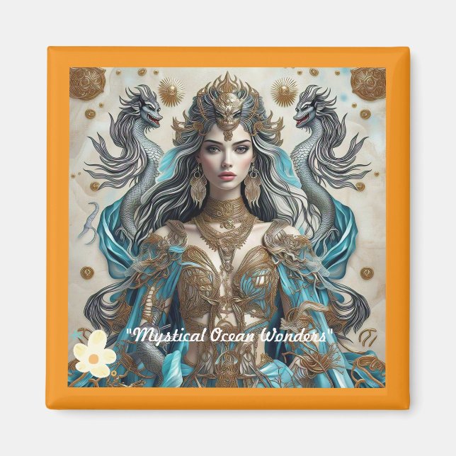 Imã "Arte de lenda marítima" (Frente)