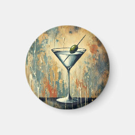 Imã Arte de Martini em Mídia Mista do Meio do Século