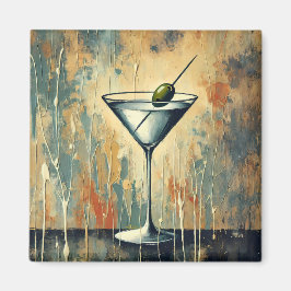 Imã Arte de Martini em Mídia Mista do Meio do Século