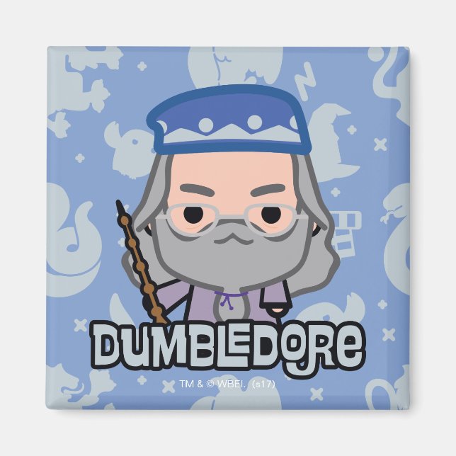 Imã Arte de Personagem de Desenho do Dumbledore (Frente)