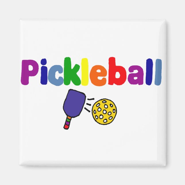 Imã Arte de Picleball (Frente)
