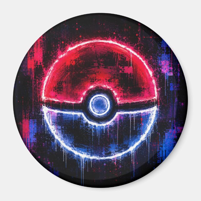 Imã Arte de Pokéball (Frente)