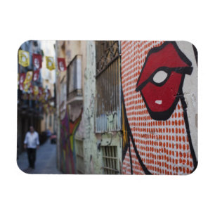 Ímã Arte de rua na rua Calle de la Libertad