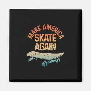 Imã Arte de skate legal para homens e mulheres Skate