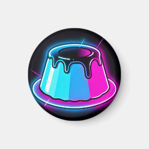 Imã Arte de Sobremesa de Gelatina Neon