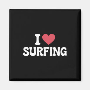 Imã Arte de Surf para Homens Mulheres Amante de Surfis