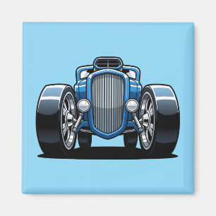 Imã Arte de Toon Hotrod