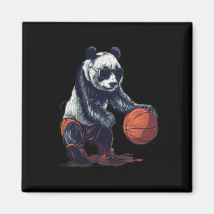 Imã Arte de Urso Panda Sketll Desenho Amante de Sketll