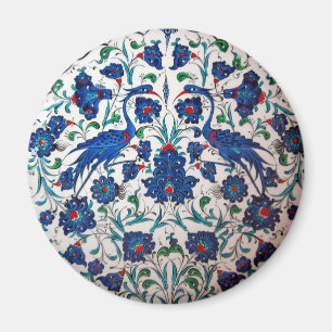 Imã Arte do Azulejo do Pássaro Heronológico