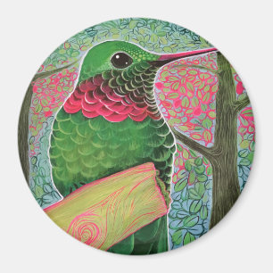 Imã Arte do colibri