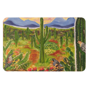 Ímã Arte do Deserto do Arizona