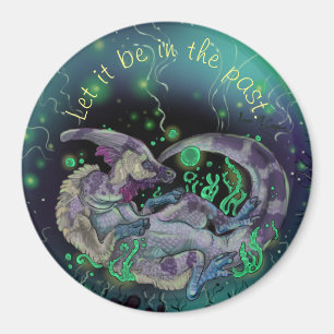 Imã Arte do dinossauro do Duckbill