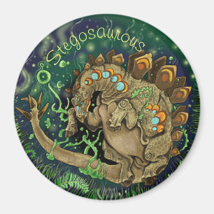 Imã Arte do Dinossauro do Stegosaurous