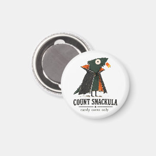 Imã Arte do Dragão Barbudo Conde Snackula
