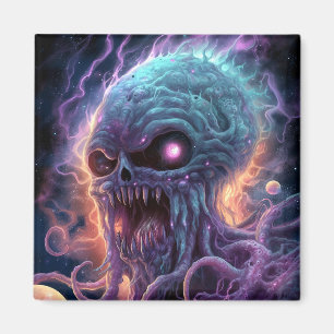 Imã Arte do horror do monstro espacial