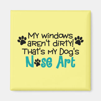 Imã Arte Do Nariz Do Cachorro