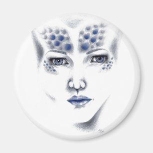 Imã Arte do original da senhorita Universo Lindo