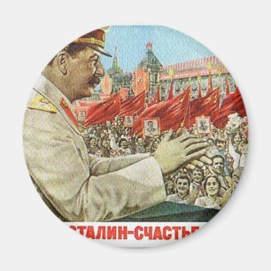 Imã arte do poster de stalin