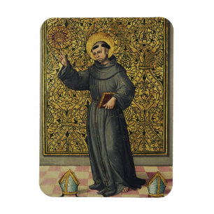 Ímã Arte do Renascimento de São Bernardino de Siena