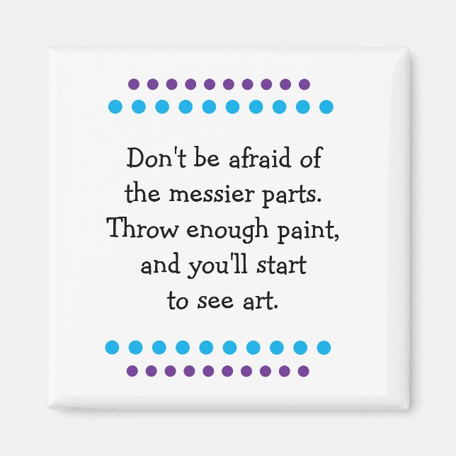 Imã Arte É Mensagem (Frente)