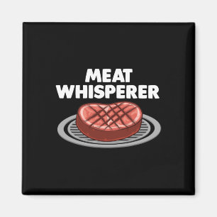 Imã Arte engraçada de churrasco para homens e mulheres