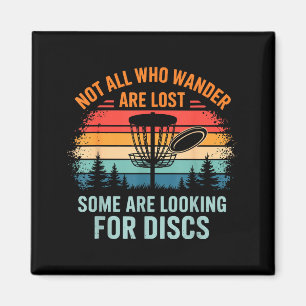 Imã Arte engraçada de golfe de disco para homens e mul