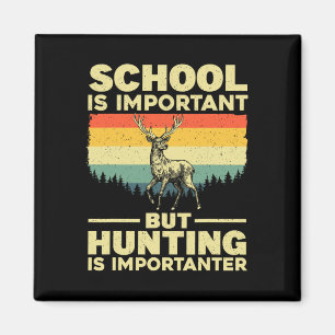 Imã Arte Engraçada Para Rapazes Deer Hunter Wildlif