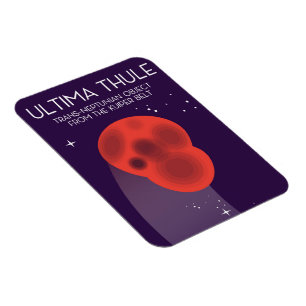 Ímã Arte espacial do Cinturão de Keiper Ultima Thule