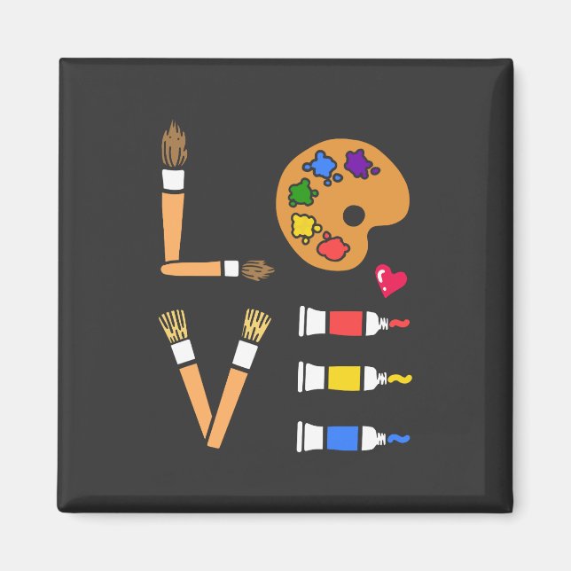 Imã Arte - Eu Amo Arte (Frente)