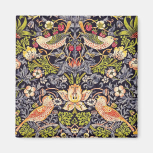 Imã Arte floral Nouveau do ladrão da morango de