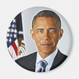Imã Arte Fractal, Retrato Oficial Barack Obama