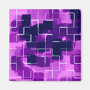 Imã Arte Geométrica "Plum"