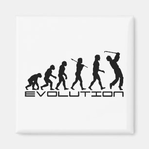 Imã Arte Golfing da evolução do esporte do jogador d