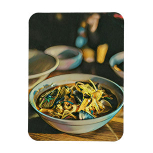 Ímã Arte Japonesa Para Amantes De Comida