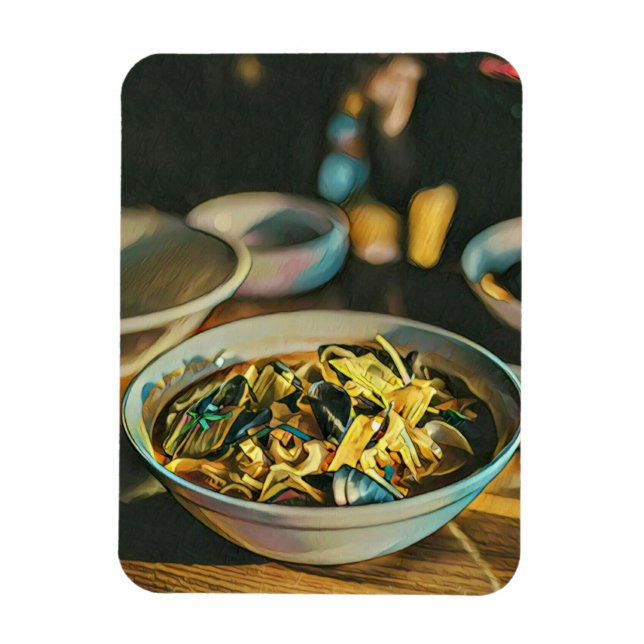 Ímã Arte Japonesa Para Amantes De Comida (Vertical)