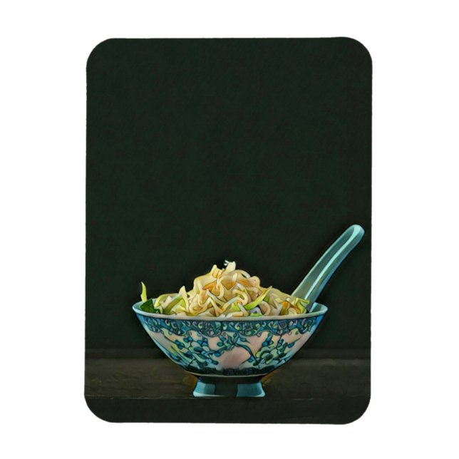 Ímã Arte Japonesa Para Amantes De Comida (Vertical)
