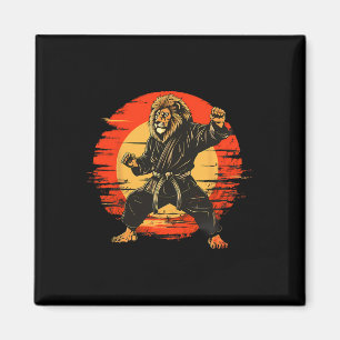 Imã Arte Marcial de Kickboxing Leão Taekwondo Mma Judô
