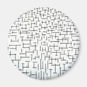 Imã Arte moderna de Piet Mondrian