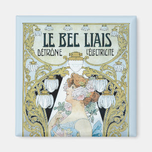 Imã Arte Nova Vintage Le Bec Liais, Privat Livemont