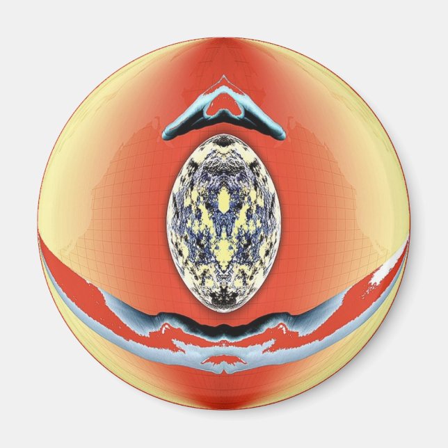 Imã Arte por Aliens - Medalhão (Frente)