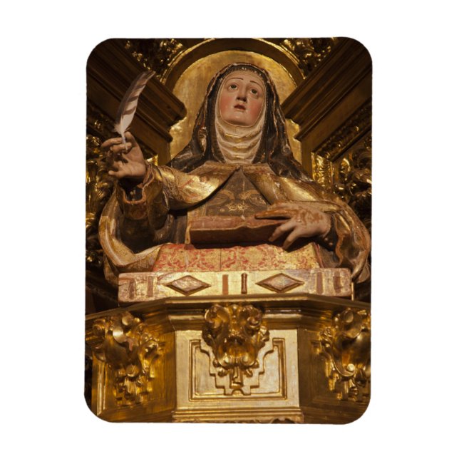 Ímã Arte religiosa representando Santa Teresa (Vertical)